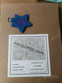 Fustella Cuore, Fiore e Stella