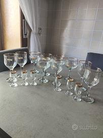 Set calici e bicchieri "Cristal mode"