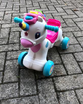Unicorno dondolo 3 in 1