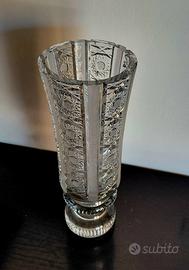 Vaso cristallo Boemia