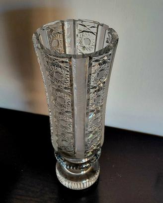 Vaso cristallo Boemia