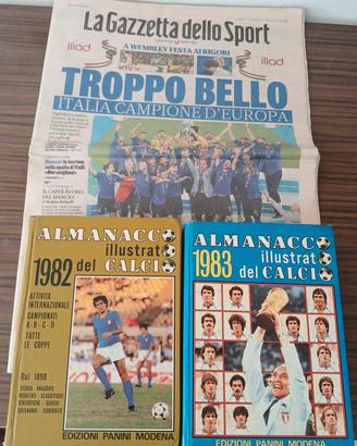 Almanacchi calcio  giornale troppo bello 