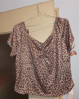 Maglia Leopardata Dazy ✨ XXL XXXL ceste Comodo
