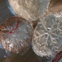 ceste natalizie in vimini