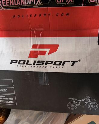 Kit plastiche beta enduro bianche
