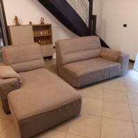 Divano con chaiselongue