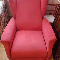 Poltrona reclinabile con telecomando