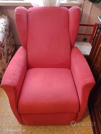 Poltrona reclinabile con telecomando