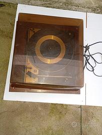 Giradischi con custodia 