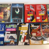 Videocassette da collezione vhs