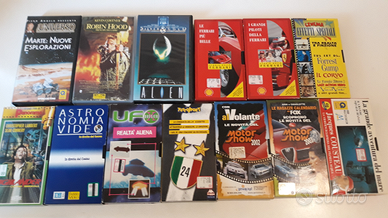 Videocassette da collezione vhs