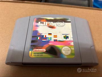 Gioco fifa 98 per nintendo 64 calcio