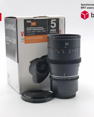 Samyang VDSLR 35 T1.5 Mk2 (Canon)
