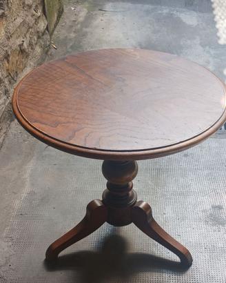 Tavolino rotondo in legno diam 60 h.53