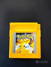 Pokemon Giallo game boy