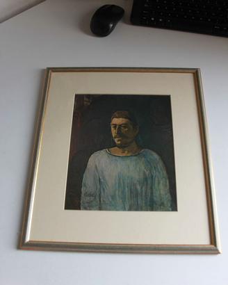 Paul Gauguin - Autoritratto - con cornice 30x40