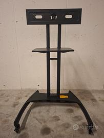 Supporto TV da pavimento con ruote