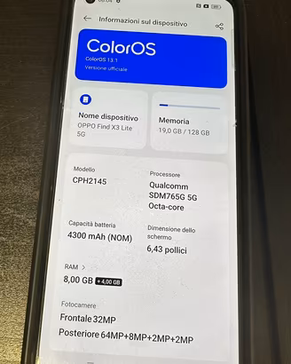 OPPO Find X3 Lite 5G 8/128GB