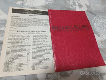 2 cataloghi Green Hello anni 98/99