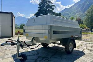 Rimorchio CRESCI A6B con coperchio