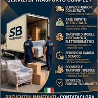 Trasporti e Piccoli Traslochi con Furgone