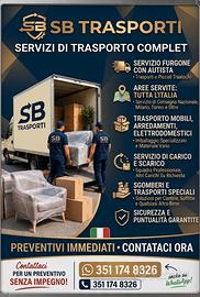 Trasporti e Piccoli Traslochi con Furgone