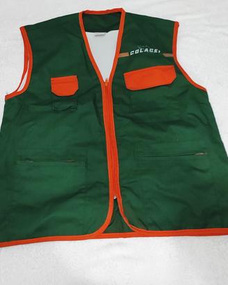 gilet da lavoro vintage colacem 