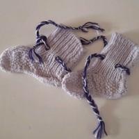 Calze notte bambino a  uncinetto