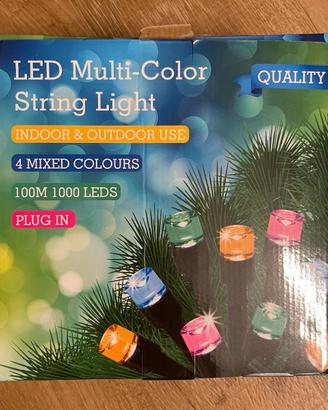 Luci LED colorate 100 metri 1000 leds
