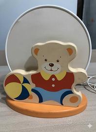 Set cameretta linea Azur: appendiabiti e abat-jour