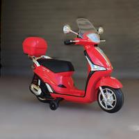 vespa piaggio liberty 12V con bauletto moto bimbi 