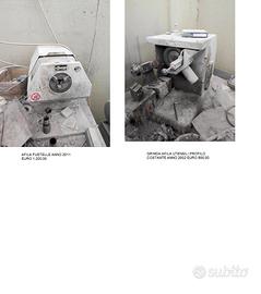 Attrezzatura bottonificio + compressore + aspirato