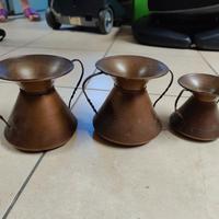 Anfore decorative in rame