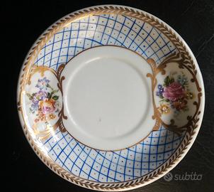 Antico piatto porcellana Limoges France ceramica