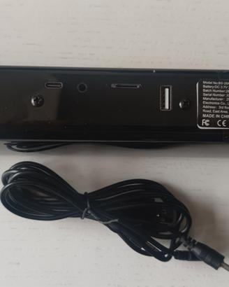Piccolo ma comodo Soundbar per PC o TV