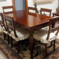 tavolo in noce massello