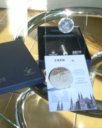 Medaglia EXPO Milano 2015