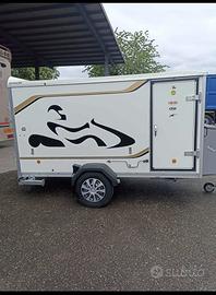 Carrello per trasporto go-kart/bike