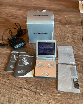 Game boy Advance SP AGS-001 Nintendo Silver