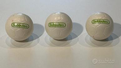 Subbuteo 3 palloni con logo Subbuteo