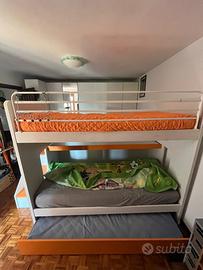 Letto a castello trasformabile!