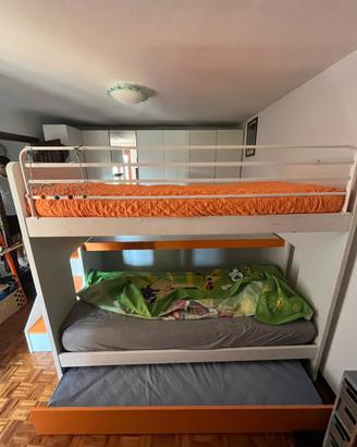 Letto a castello trasformabile!