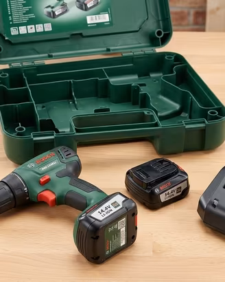 Trapano Avvitatore Bosch PSR 1440 + 2 Batterie