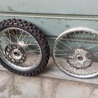 Cerchi DID completi per Yamaha YZ125 Fantic XE125