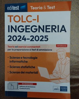 TOLC-I INGEGNERIA 2024-2025 + VFP4 VOLONTARI IN FE