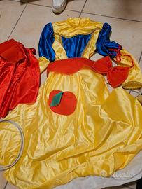 vestito carnevale Biancaneve 