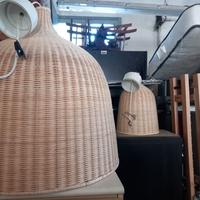 lampade a sospensione in vimini ikea 