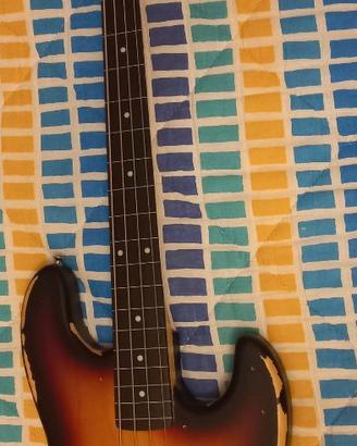 Basso Elettrico Vintage Icon Series vj74 fretless