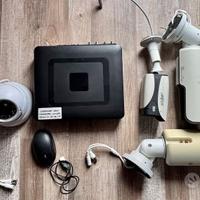 Dvr Nvr 8 canali per video sorveglianza Hdd 1Tb