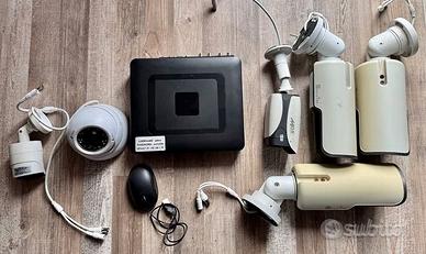 Dvr Nvr 8 canali per video sorveglianza Hdd 1Tb